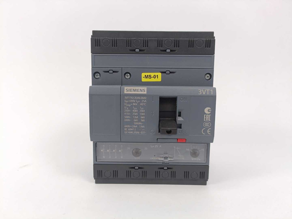 Siemens 3VT1792-2EJ46-0AA0 3VT1 Circuit Breaker