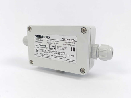 Siemens 7MF1572-8AA Junction box connection for 7MF1572