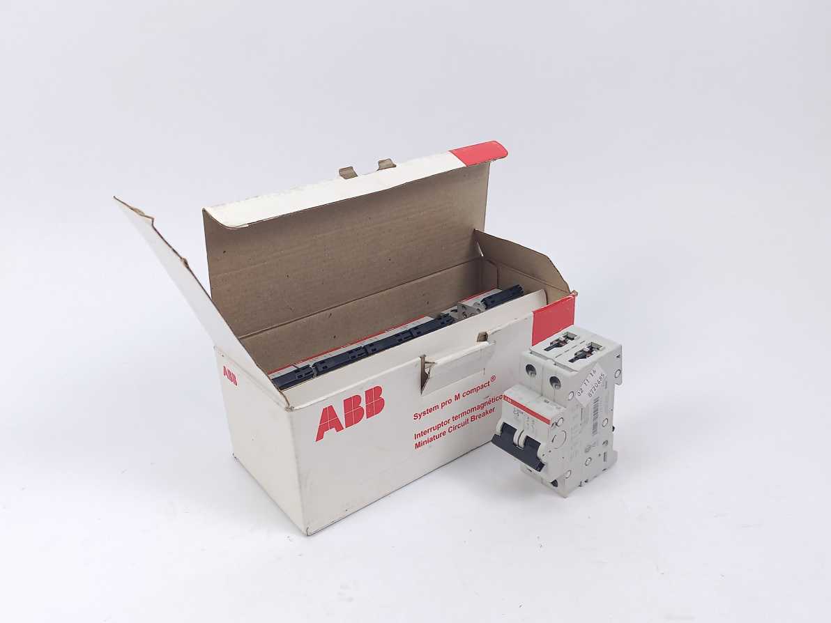 ABB 2CDS272001R0064 Miniature Circuit Breaker S 202M-C 6pcs