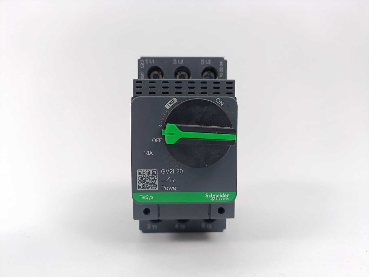 Schneider 021329 GV2L20 Combination Motor Controller 690V, 50/60Hz. 37-50A