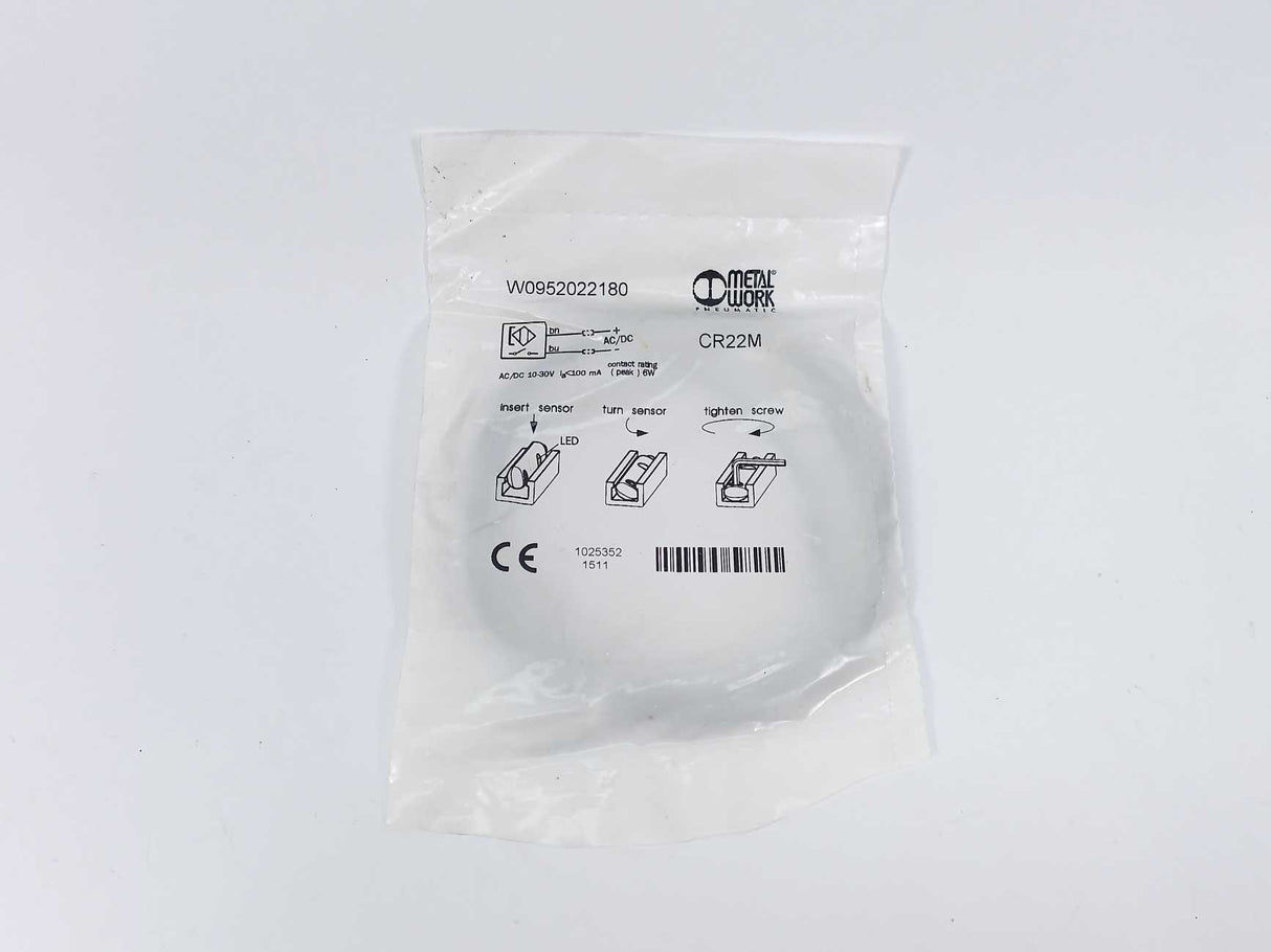 METAL WORK PNEUMATIC W0952022180 CR22M