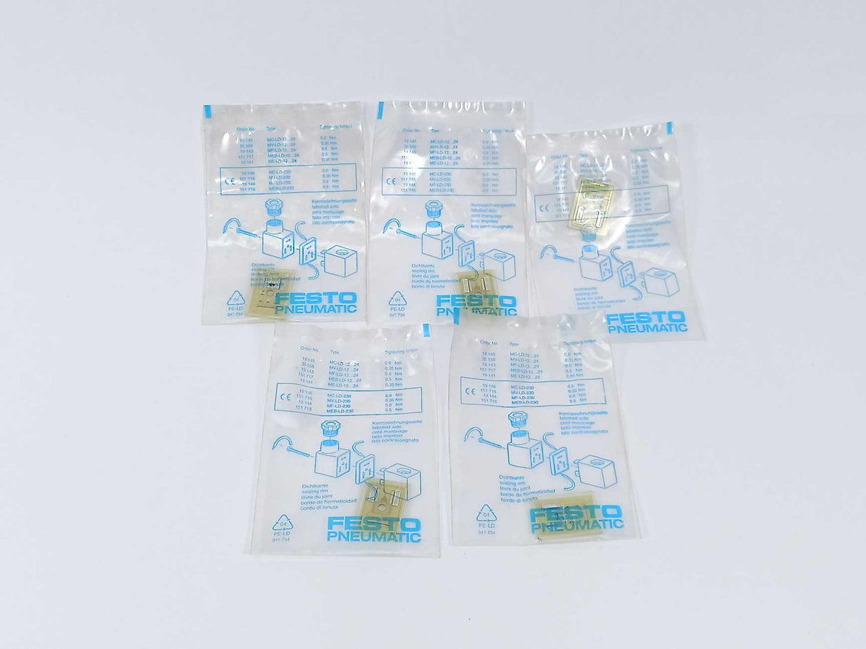 Festo 19143 MF-LD-12-24DC Illuminating seal 5 Pcs.