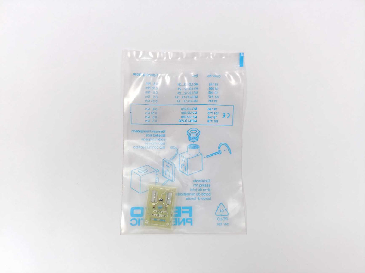 Festo 19143 MF-LD-12-24DC Illuminating seal 5 Pcs.