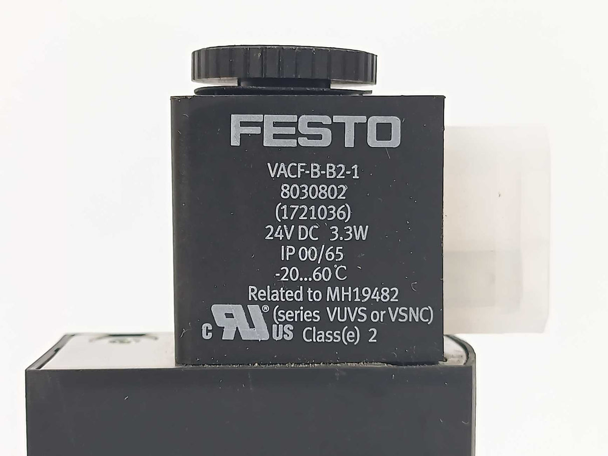 Festo 577295 VSNC-FC-M52-MD-G14-F8-1B2 Pneumatic Solenoid Valve w/ 8030802