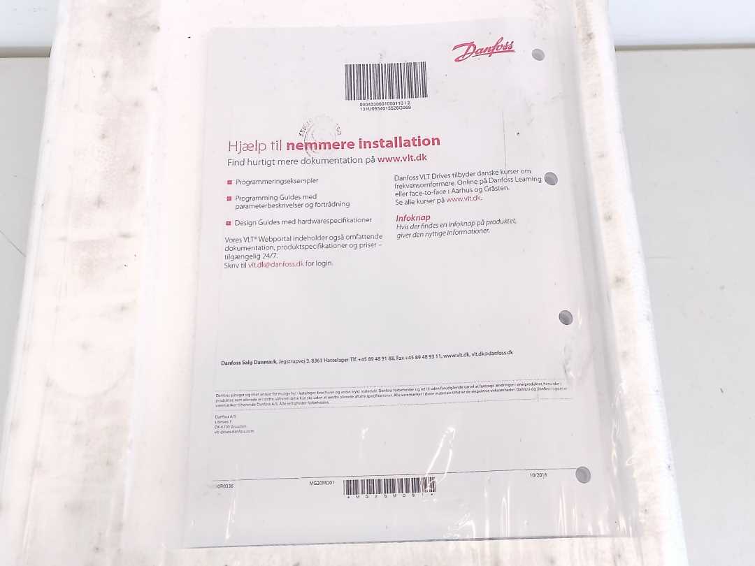 Danfoss 131U0934 Frequency converter, FC-202PK55T4Z55H1XGX