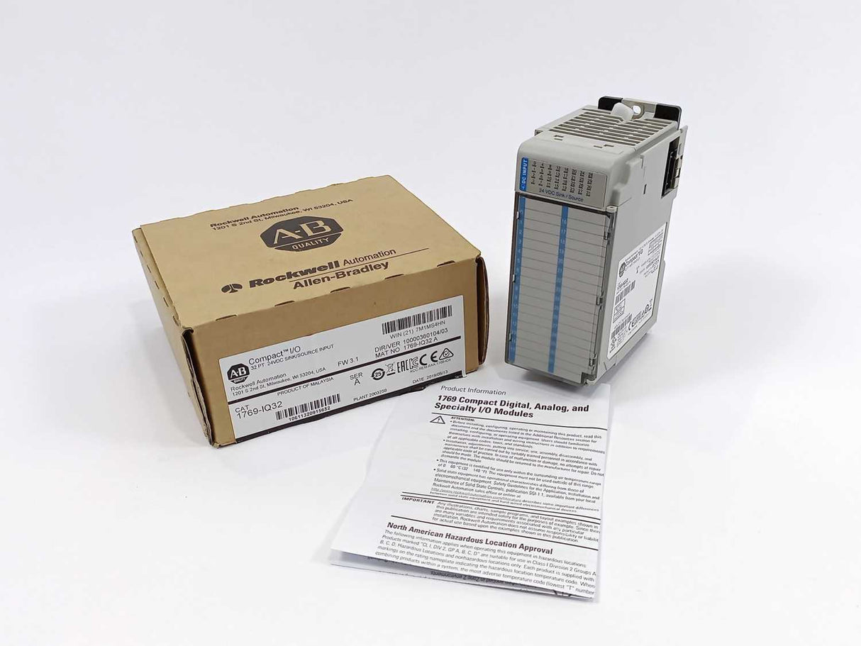 AB 1769-IQ32 Ser. A, Rev. 1, 32 PT. Input Module