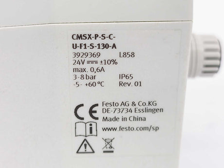 Festo 3929369 CMSX-P-S-C-U-F1-S-130-A Positioner