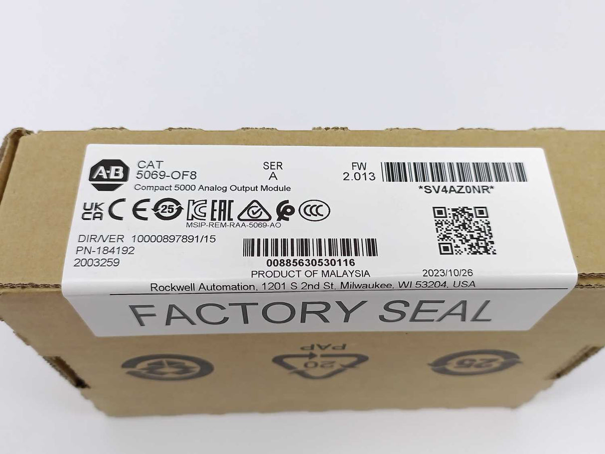 AB 5069-OF8 SER A Compact 5000 Analog Output Module