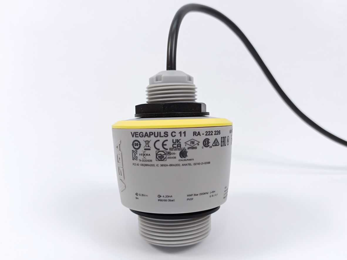 Vega VEGAPULS C 11 Two-wire 4-20 mA Radar Sensor, Bluetooth 5.0