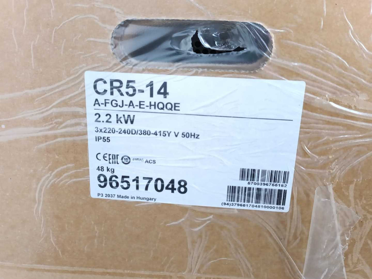 GRUNDFOS 96517048 CR5-15 A-FGJ-A-E-HQQE Centrifugal Pump