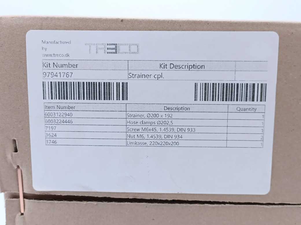 GRUNDFOS 97941767 Strainer Cpl. D200