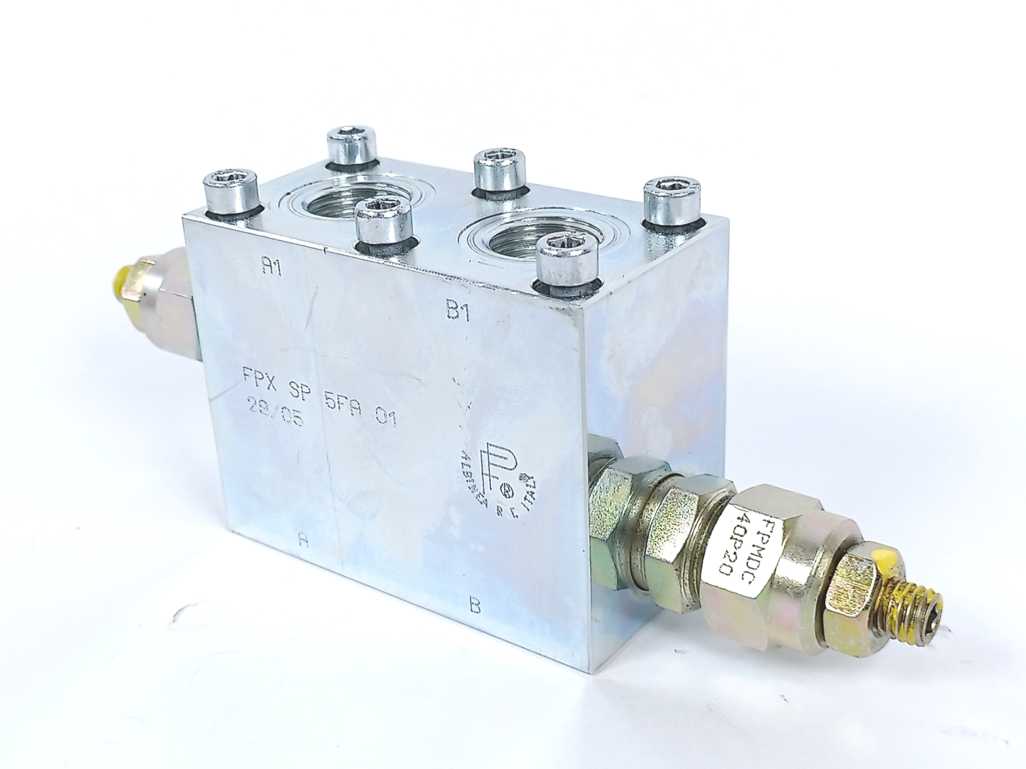 Fluid Press FPX SP 5FA 01 Hydraulic Valve Block
