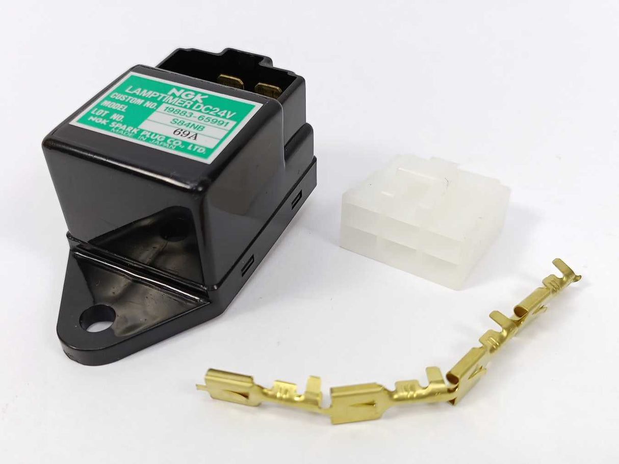 NGK Spark Plug 19883-65991 S84NB Glow Plug Lamp / Timer Relay DC24V