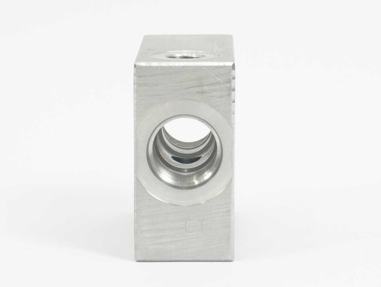 Integrated Hydraulics B8533 Hydraulic Line-Mounting Cartridge Valve Block