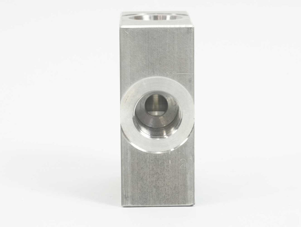 Integrated Hydraulics B8533 Hydraulic Line-Mounting Cartridge Valve Block
