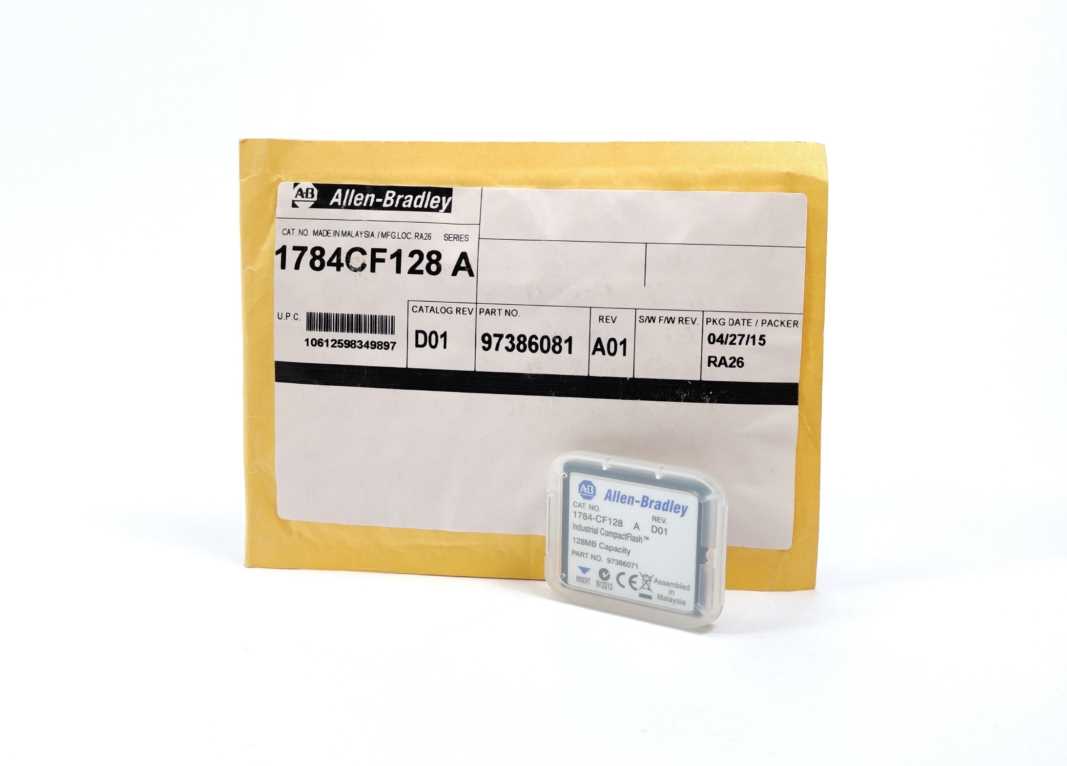 AB 1784CF128 Ser A. Industrial Compact Flash Memory Card