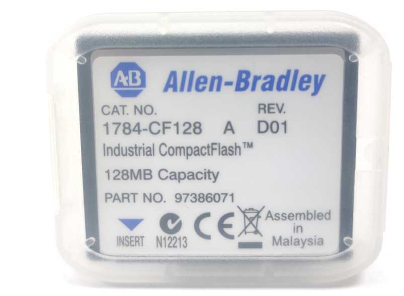 AB 1784CF128 Ser A. Industrial Compact Flash Memory Card