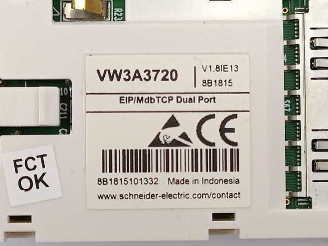 Schneider Electric VW3A3720 EIP/MdbTPC Dual Port