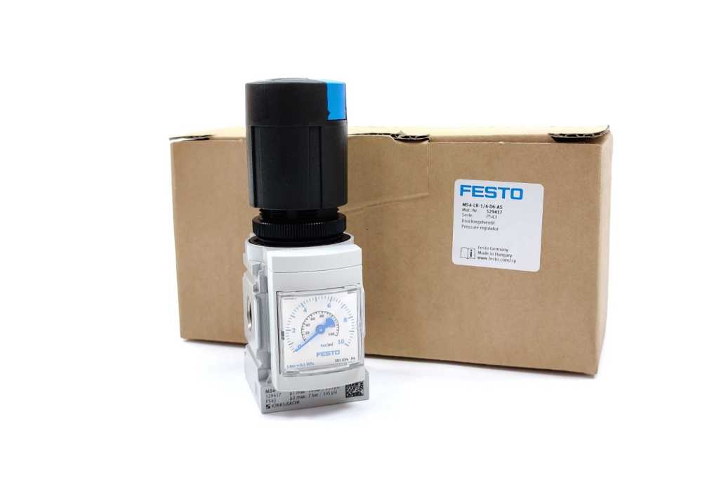 Festo 529417 MS4-LR-1/4-D6-AS Pressure Regulator