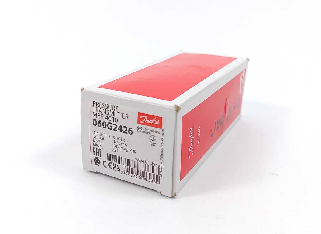 Danfoss 060G2426 MBS 4010 Pressure Transmitter