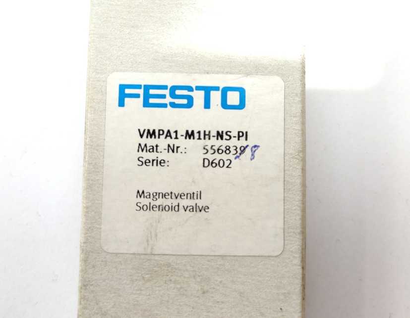 Festo 556838 VMPA1-M1H-KS-PI Solenoid Valve