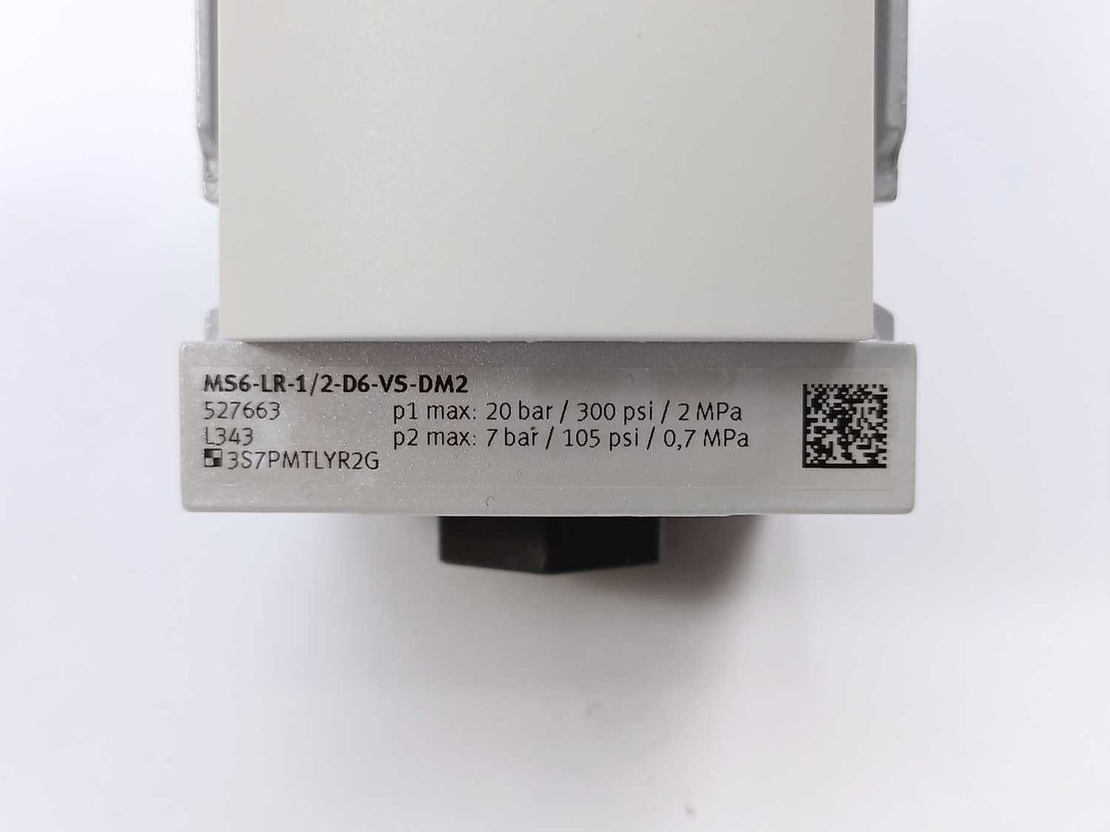 Festo 527663 MS6-LR-1/4-D8-A4-OS Pressure Regulator