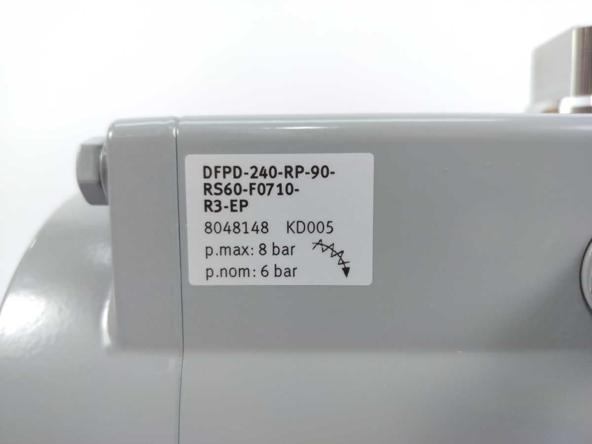 Festo 8048148 Quarter Turn Actuator DFPD-240-RP-90-RS60-F0710-R3-EP