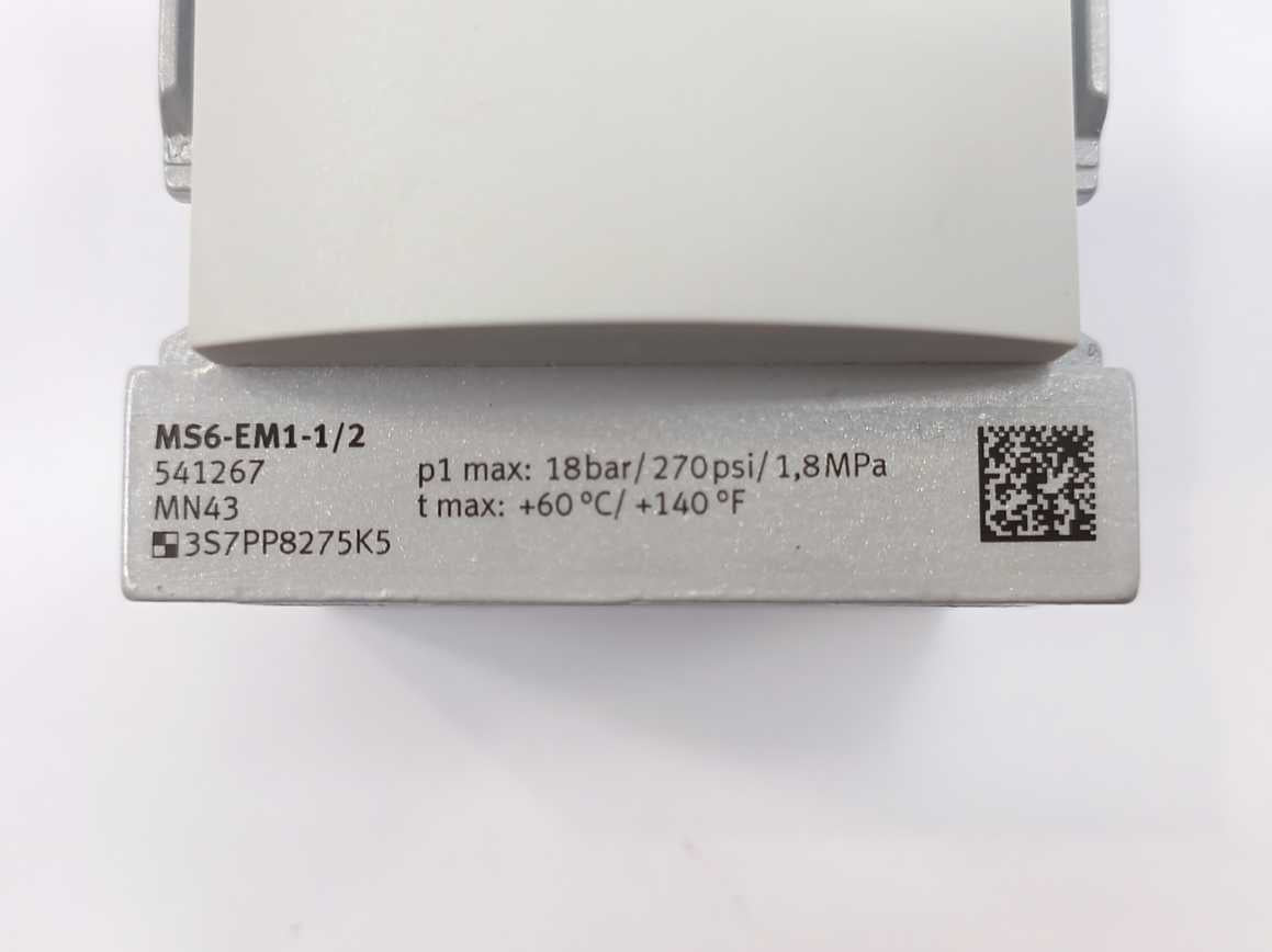 Festo 541267 MS6-EM1-1/2 On/off Valve