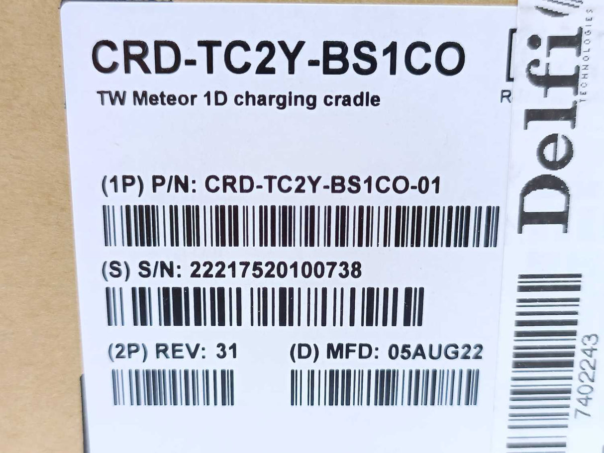 Zebra TC26BK-11A422-A6 Barcode scanner w/ charging station