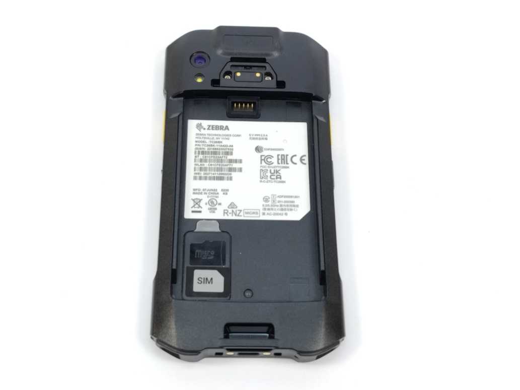 Zebra TC26BK-11A422-A6 Barcode scanner with adapter and battery TC26BK
