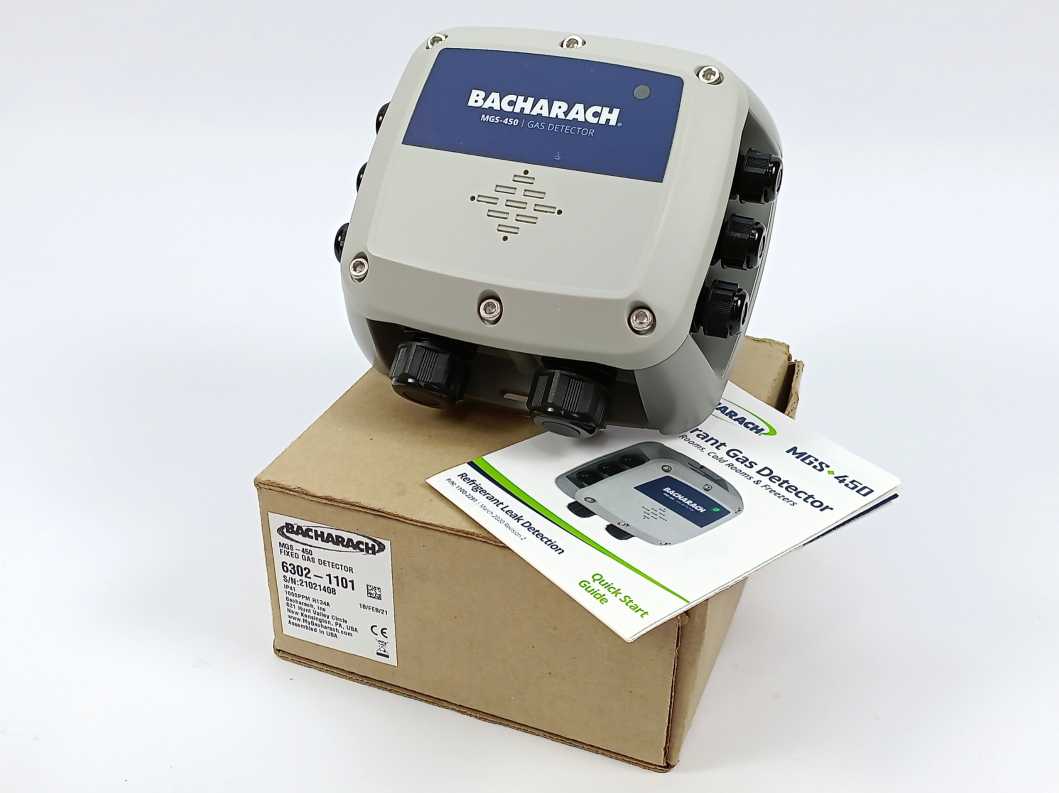 Bacharach 6302-1101 MGS-450 Gas Detector IP41,1000PPM R134A