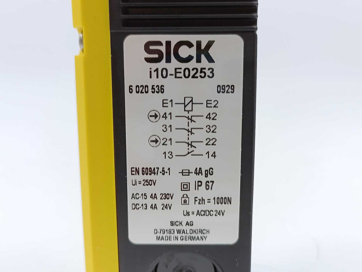 SICK 6020536 i10-E0253 Safety Switch