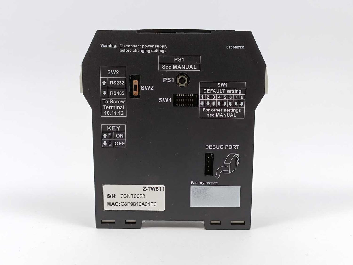 Seneca Z-TWS11 7CNT0023 Multi-function Control Unit
