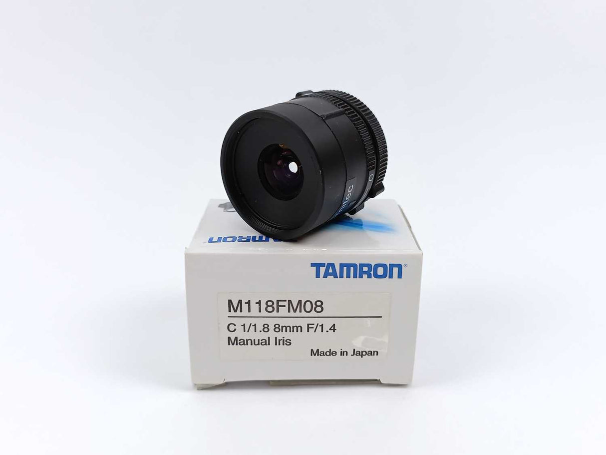 Tamron M118FM08 CCTV Lens Manual Iris C 1/1,8 8mm F/1,4