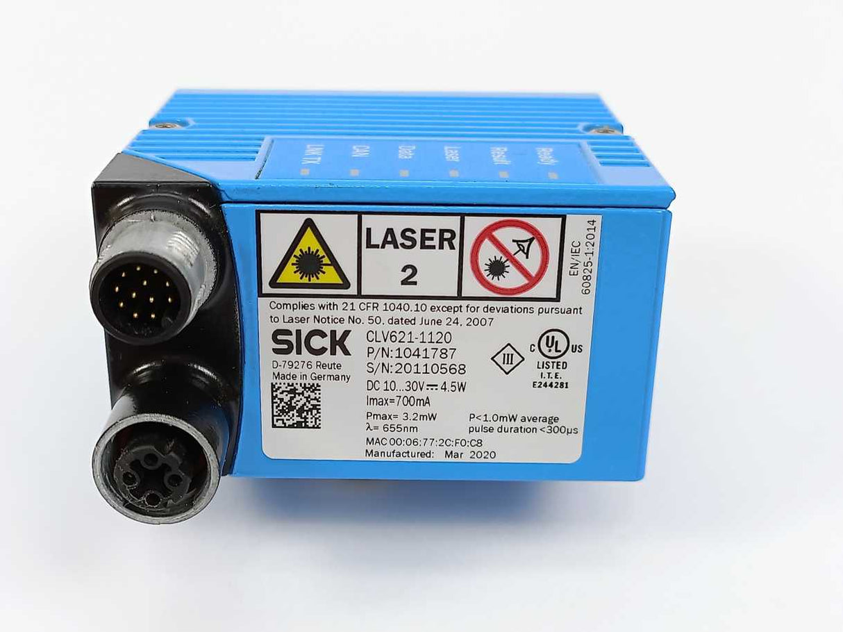 SICK 1041787 CLV621-1120 Barcode Scanner