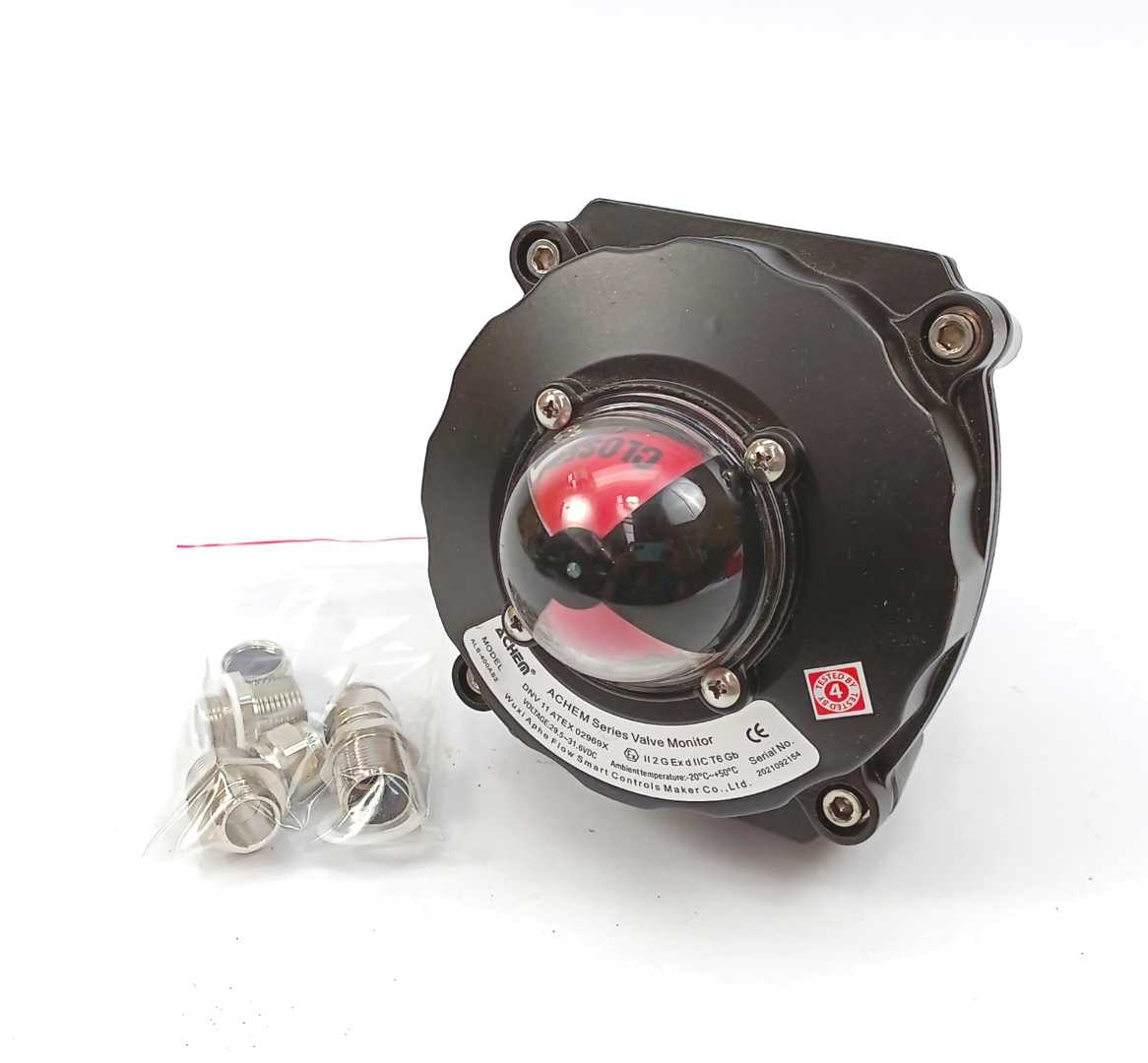 ACHEM ALS-400AS2 Valve Monitor, DNV 11 ATEX 02969X, 29.5-31.6VDC