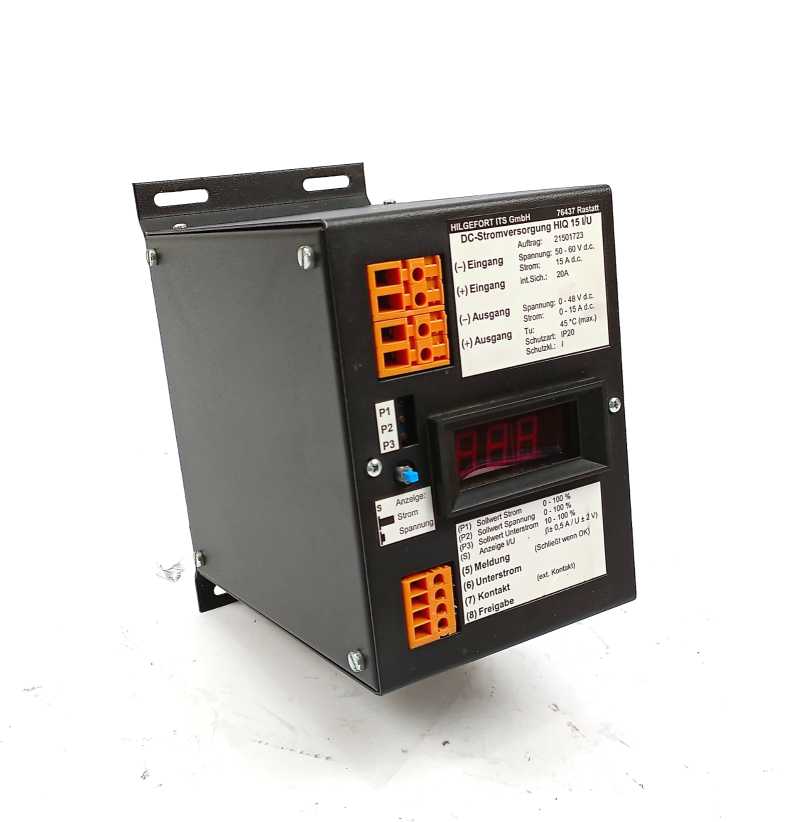 HILGEFORT ITS HIQ15I/U Dc motor controller