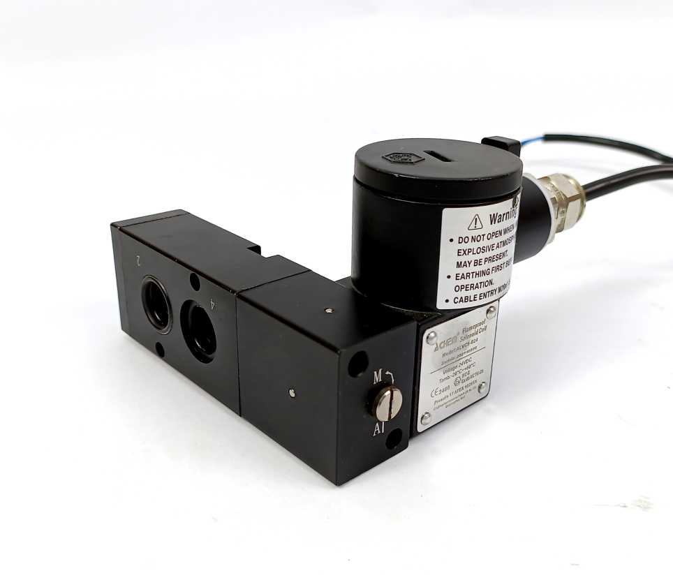 ACHEM ALV310F2C5 Flame-proof solenoid valve, CV:1.40, 2-8bar w/ Coil ALV5-024