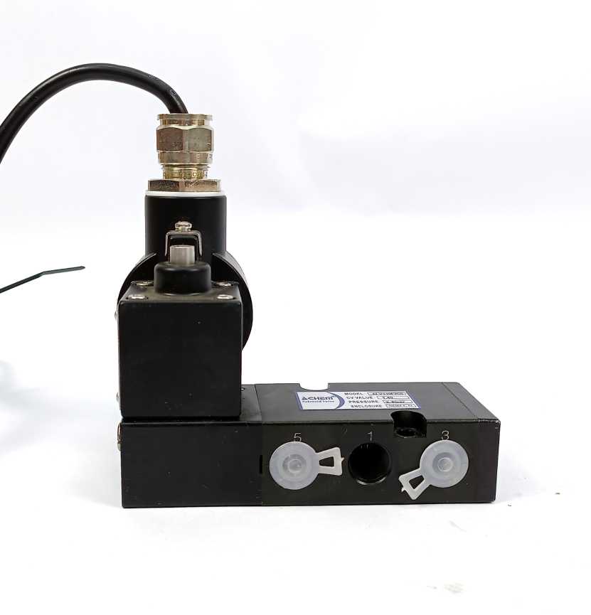 ACHEM ALV310F2C5 Flame-proof solenoid valve, CV:1.40, 2-8bar w/ Coil ALV5-024