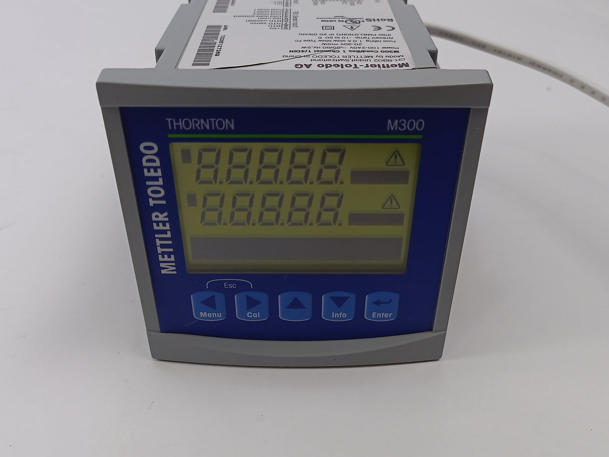 Mettler Toledo 58002301 M300 Cond/Res 1 Channel 1/4DIN