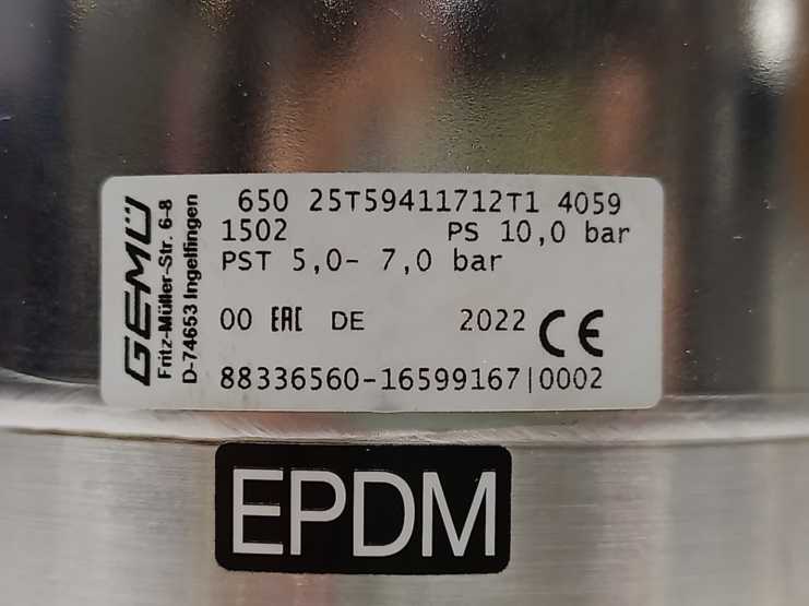GEMÜ 88336560 Diaphragm valve