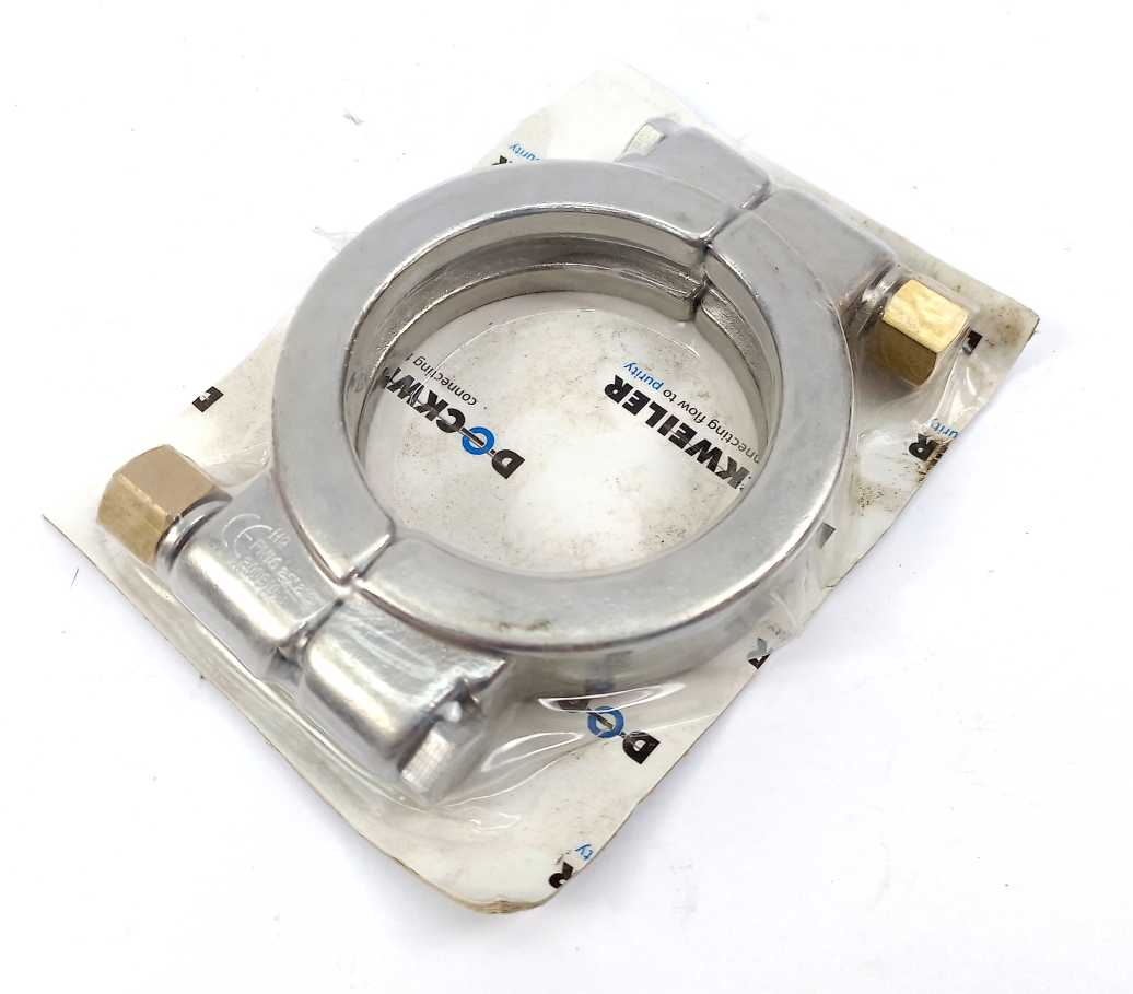 Alflow / Dockweiler D-TC-4-DB Clamp Double Bolted 13MHP. Flange: 77.50mm