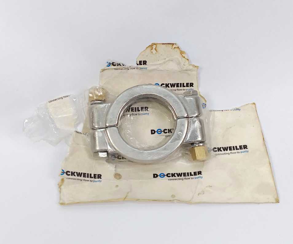 Alflow / Dockweiler D-TC-3-DB Clamp Double Bolted 13MHP. Flange: 64.00mm