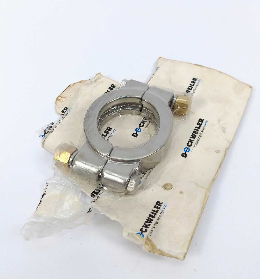 Alflow / Dockweiler D-TC-3-DB Clamp Double Bolted 13MHP. Flange: 64.00mm