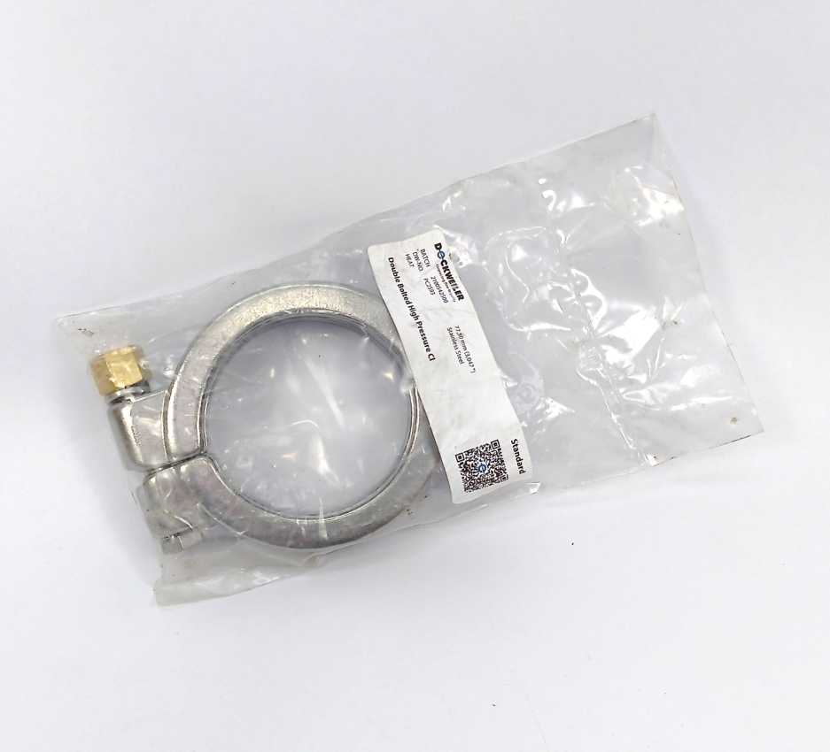 DOCKWEILER PC2593 Double Bolted High Pressure Clamp. Flange: 77,50mm (3,047")