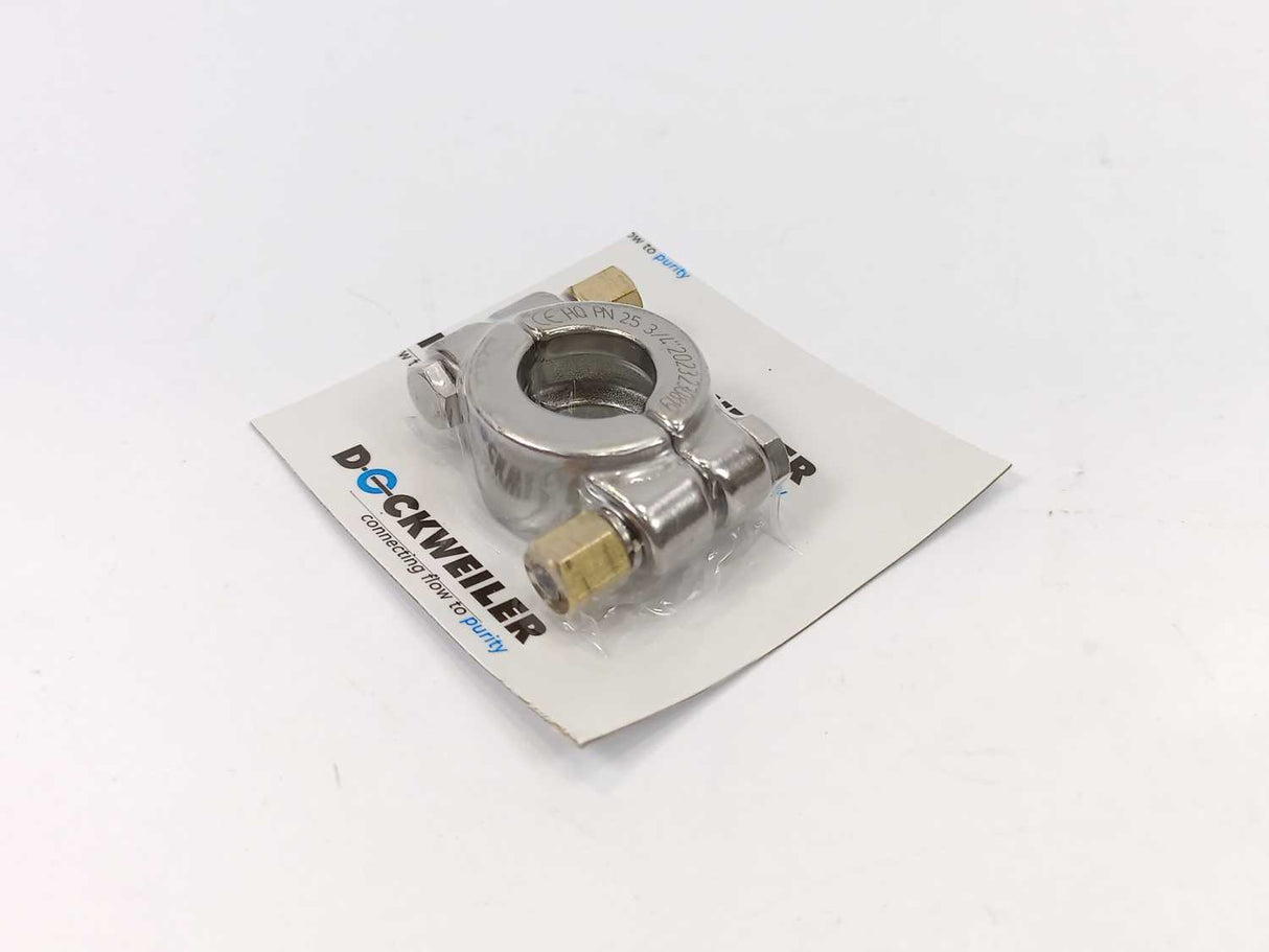 DOCKWEILER RB0406 D-TC-1-DB Double Bolted High Pressure Clamp. Flange: 25,00mm