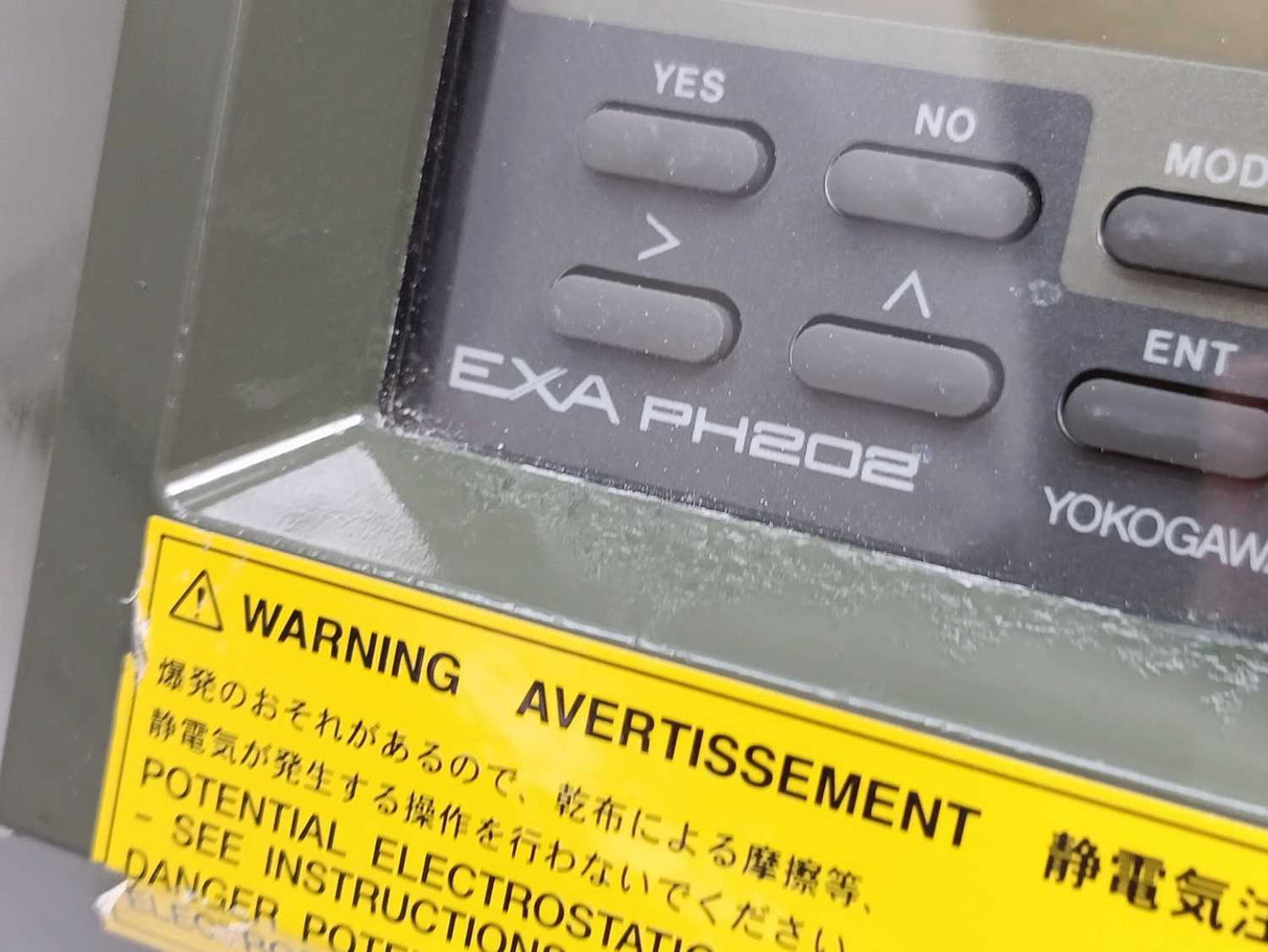 Yokogawa PH202S-E-E/U PH/ORP Transmitter