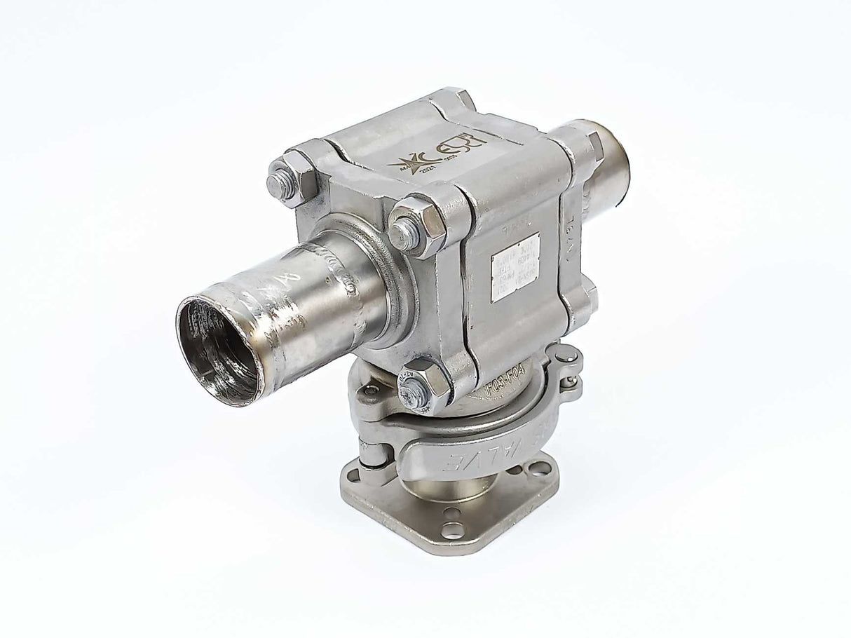 Mars Valve 83SN-2ADET 11/2" FB Ball Valve, PN63, 1.4409 PTFE, SN:2108200001