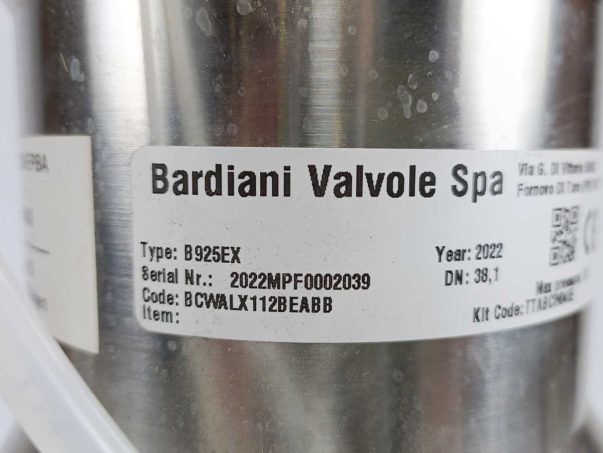 Bardiani Valvole B925EX Double Seat Valve