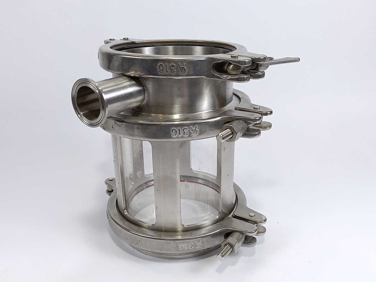 ACL Hygienic E230155 Clamp Type Sterile Visual Flow Indicator